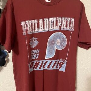 47 Red Philadelphia Phillies Short Sleeve Tee